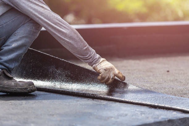 Professional Foundation Crack Repair technician working in Arcadia, OH